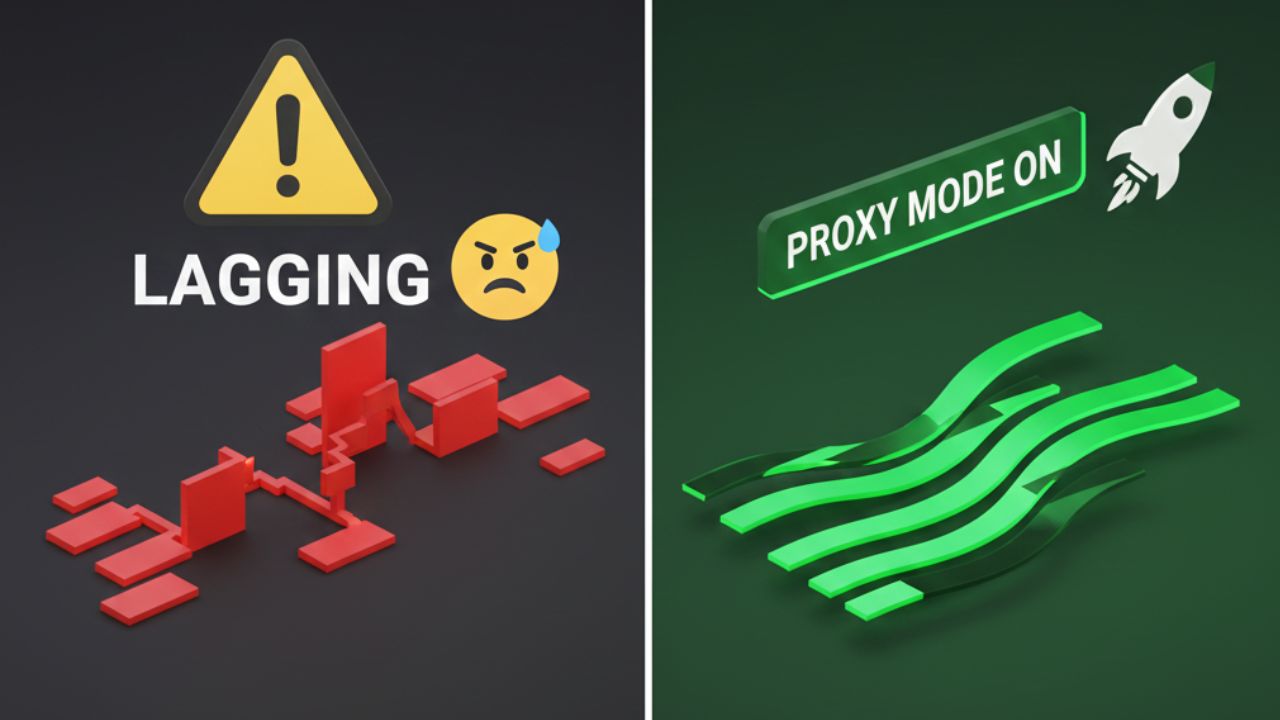 Rahasia Workflow CapCut 2026 performa timeline video editing sebelum dan sesudah mengaktifkan mode Proxy di CapCut.