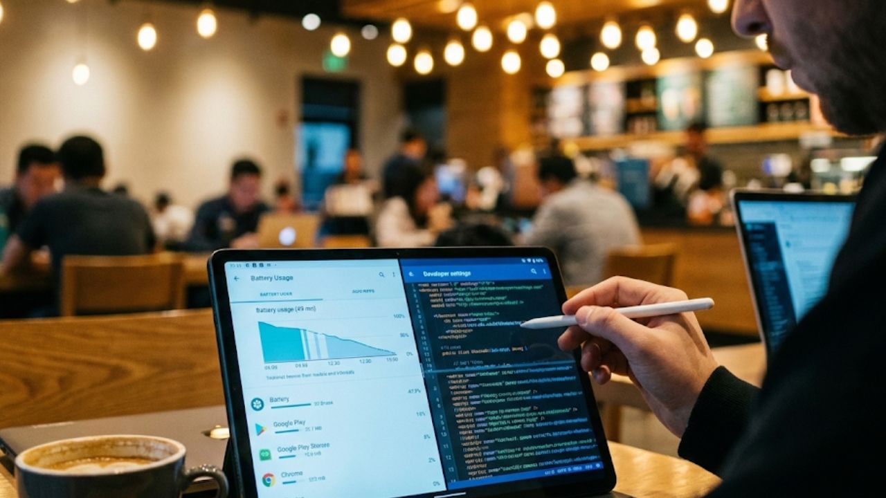 Cara Mengoptimalkan Baterai Tablet Android di Era 2026 Cara optimasi pengaturan baterai tablet android 16 di menu opsi pengembang. (1)